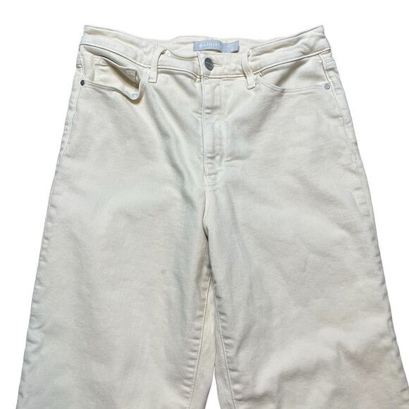 ATHLETA Flex Straight Leg Ankle Jean in Bone Size 10 - Picture 5 of 8